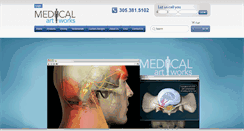 Desktop Screenshot of medicalartworks.com